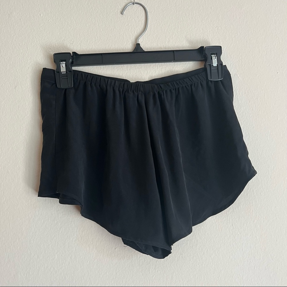 Silk Ruffle Shorts - Picture 3 of 6